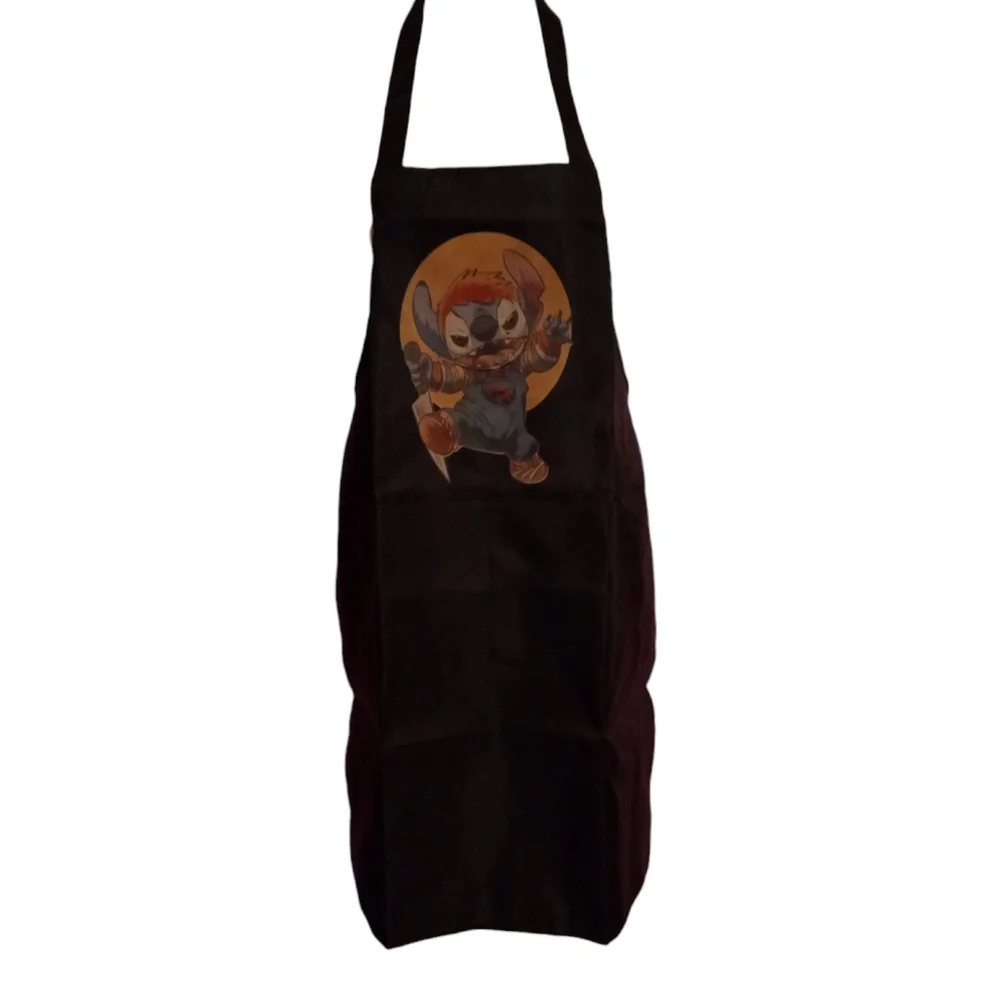 Halloween Apron Stitch (Chucky)